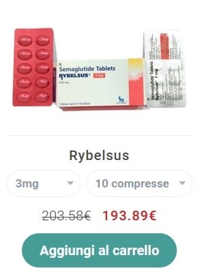 Costo di Rybelsus 3 mg in Italia Costo di Rybelsus 3 mg in Italia